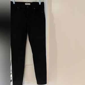Madewell Black Skinny Jeans